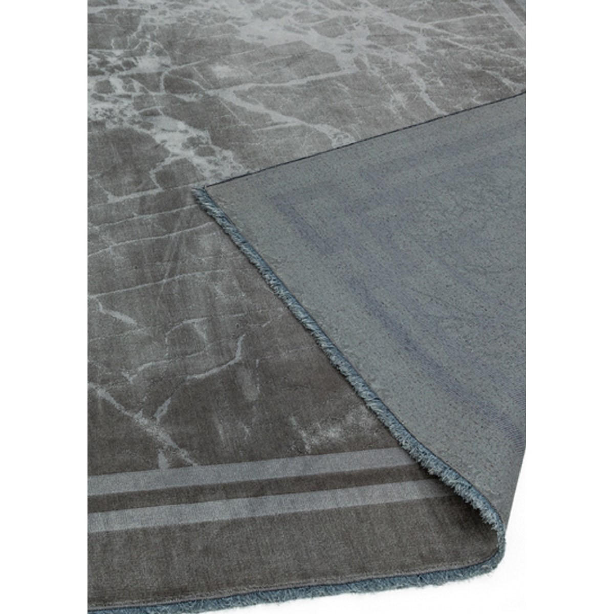 TEPPICH Moderner RAYA BORDER Grau 160 x 230 cm - Grau, Textil (160/230cm) - Novatrend