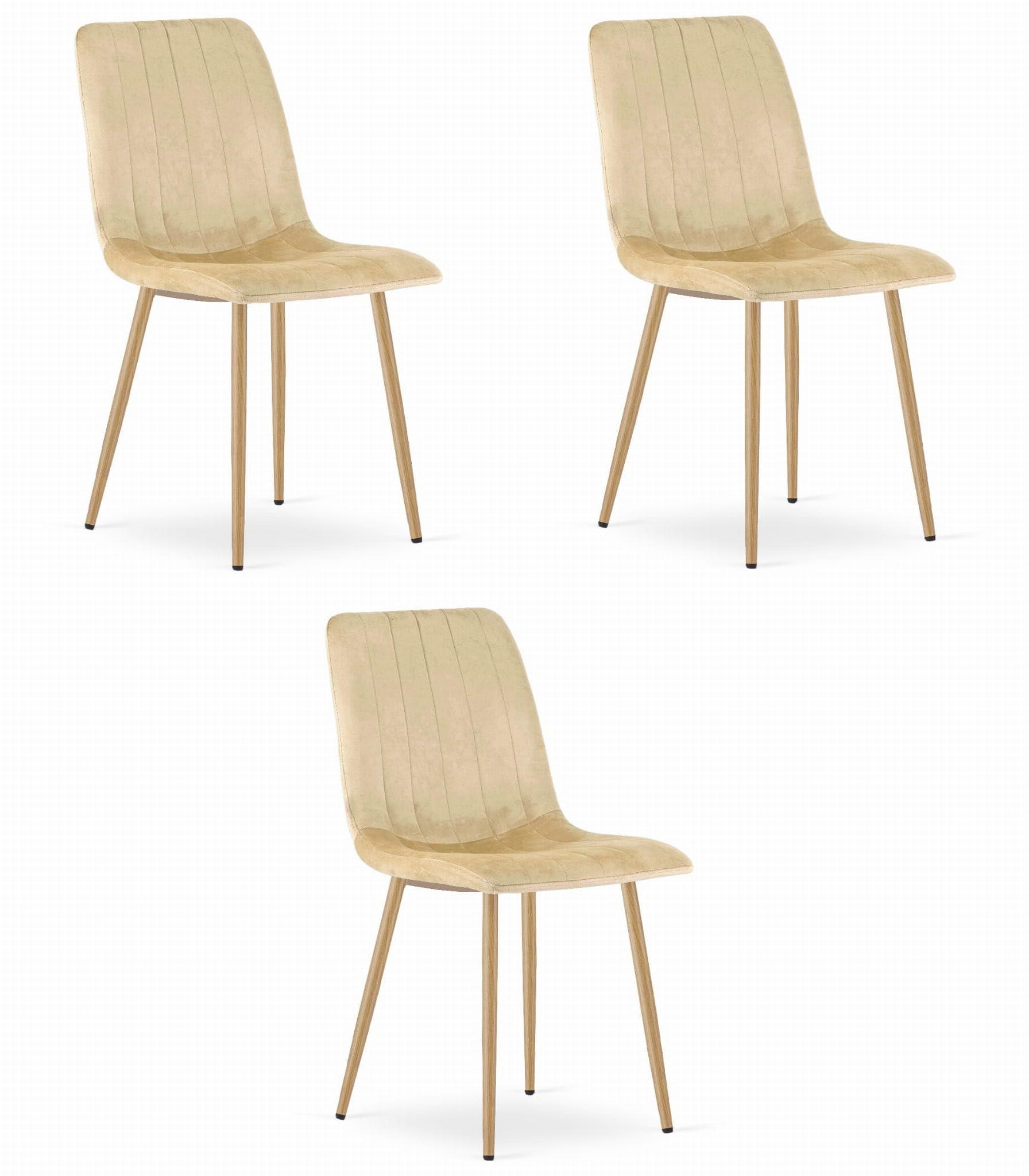Best For Home Esszimmerstuhl Beige 46x86x56 cm