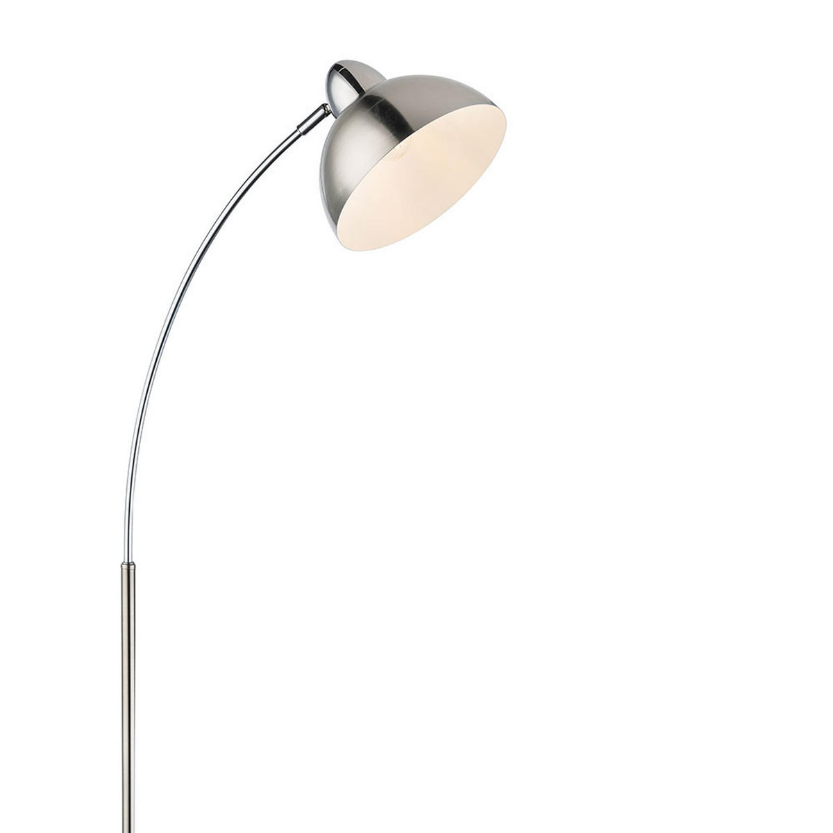 LED STEHLEUCHTE ANITA Silber matt - Silberfarben, Metall (50/23/155cm) - Globo Lighting