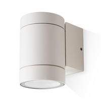 AUSSENLEUCHTE Lusiwa - Weiß, Metall (9.6/9.6/6.5cm) - Paco Home