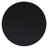 TISCHPLATTE Aus Gehärtetem Glas Rund 700 Mm - Schwarz, Glas (70/70/0.8cm) - vidaXL