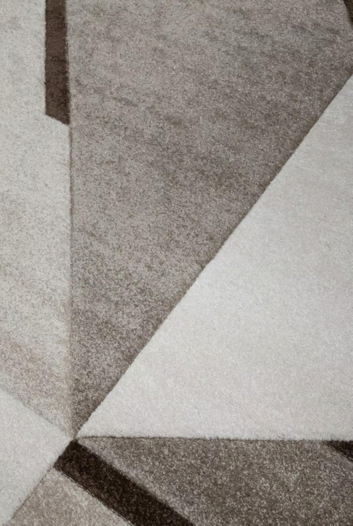 TEPPICH modern Flachgewebe TEMPO Beige 120 x 170 cm - Beige, Textil (120/170cm) - Novatrend