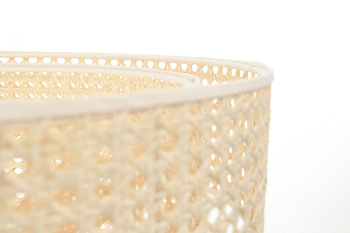 HÄNGELEUCHTE Beige 40/20 cm - Beige, Kunststoff (40/1/20cm) - ONZENO