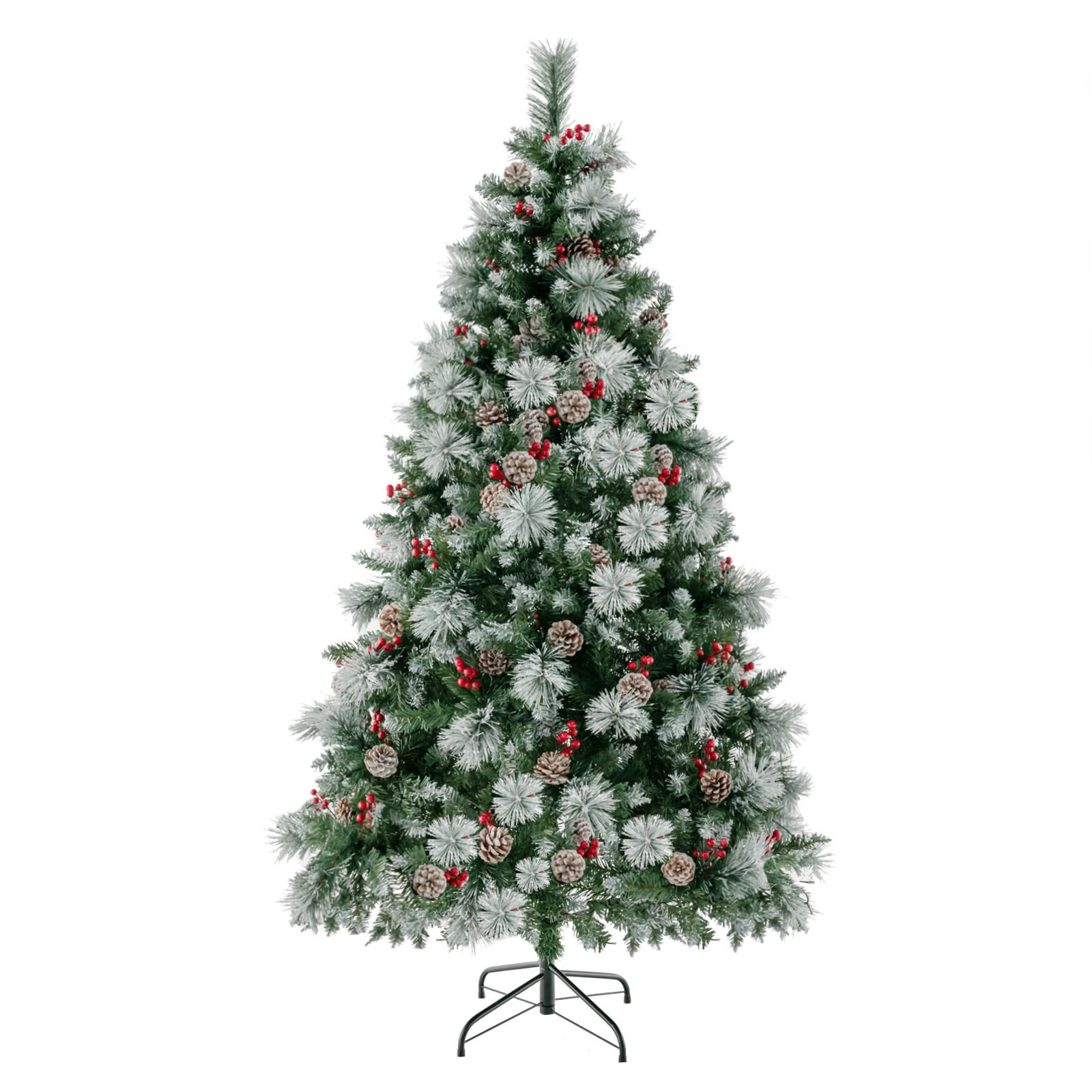 WEIHNACHTSBAUM 180cm Grün - Grün, Kunststoff (180cm) - COSTWAY