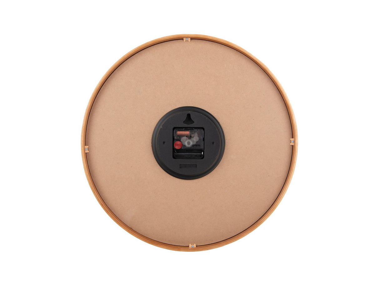 WANDUHR Gracil Ø40 cm - Gelb, Holz (40/40/5cm) - Karlsson