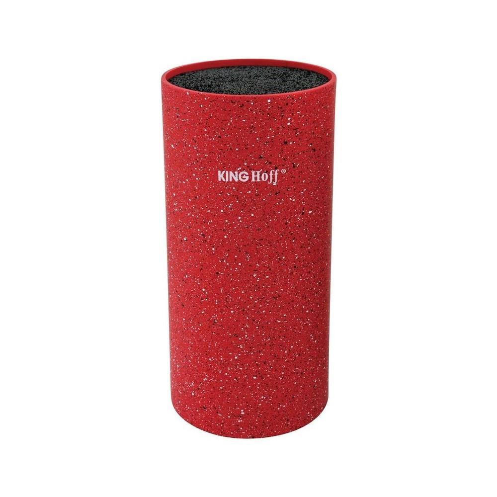MESSERBLOCK Rot 22/11/22 cm KH1093 - Rot, Kunststoff (11/22/22cm) - Kinghoff 