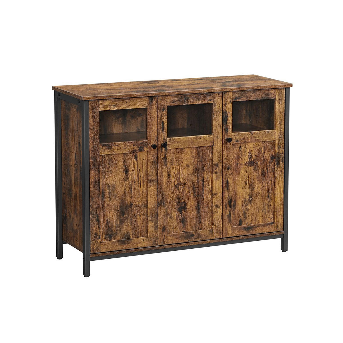 SIDEBOARD - Braun, Holzwerkstoff (35/75/100cm) - Hansiro