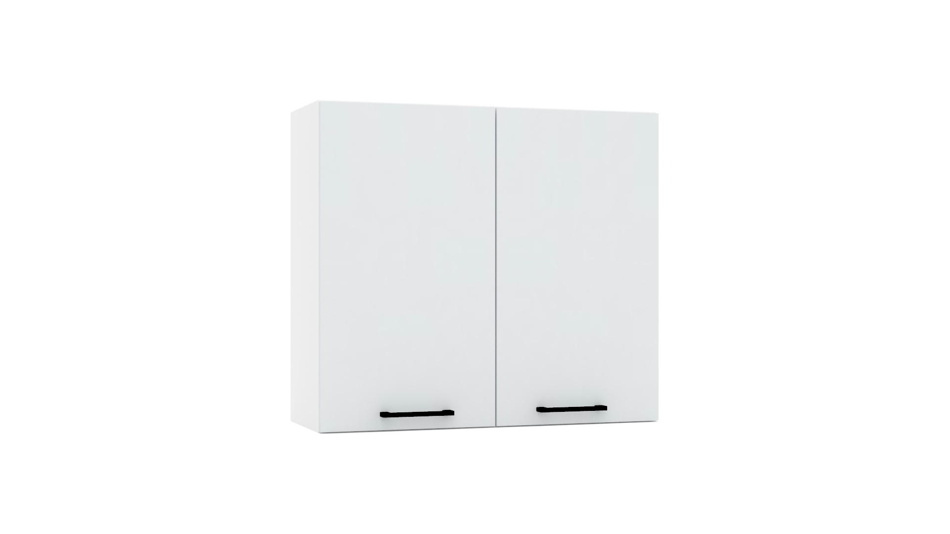 HÄNGESCHRANK W80 - Dnoria - Stilvolle Wandlösung - Hellgrau, Holz/Metall (80/72/30cm) - ROYAL24_MARKT