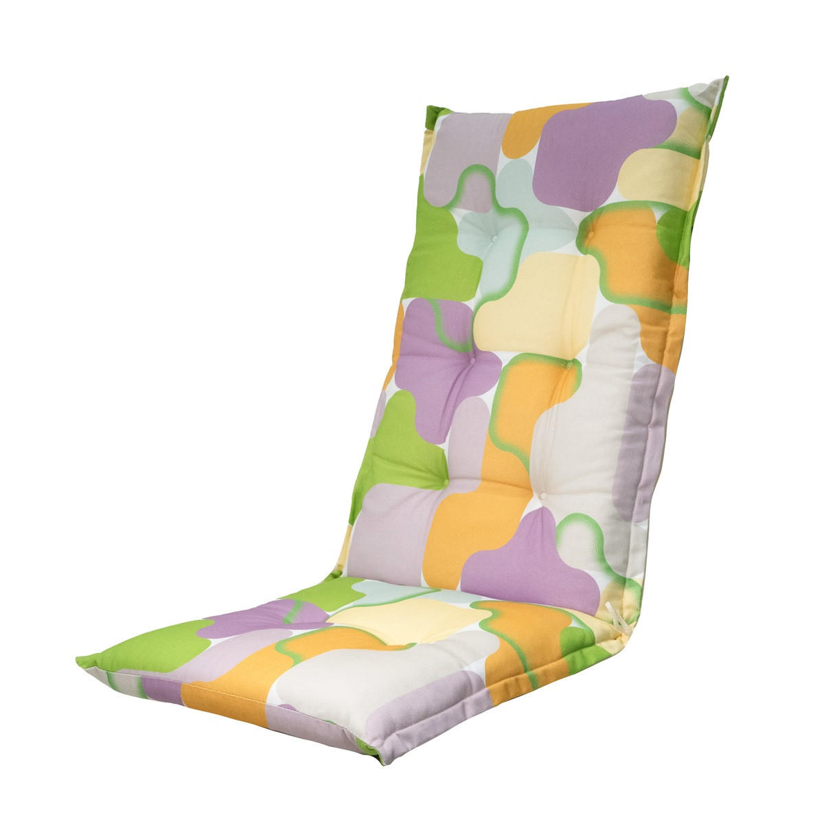 GARTENSTUHLKISSEN Grafi 123/50 cm 4er-Set - Limette/Orange, Textil (50/7/123cm) - Madison