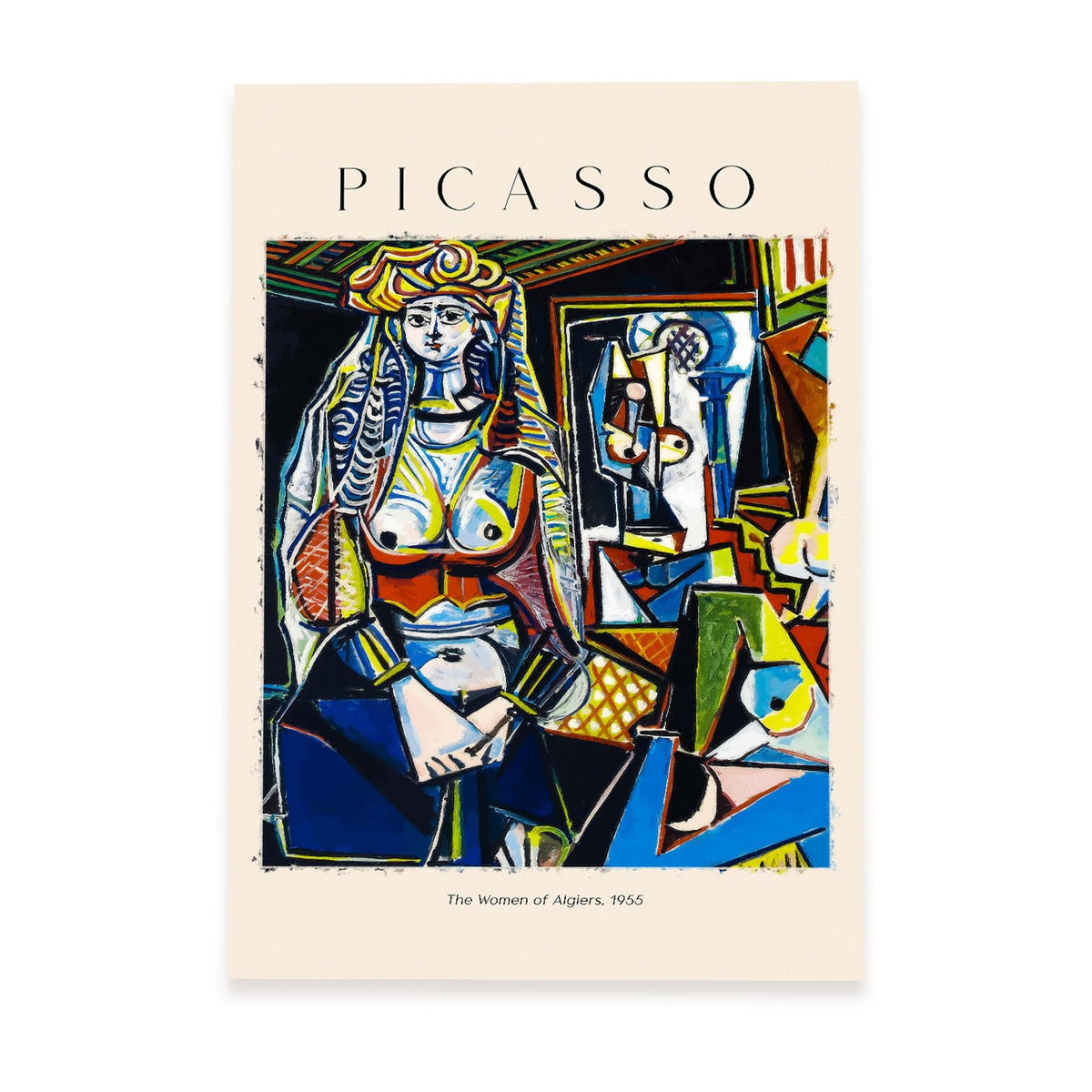 POSTER Frauen Von Algier A3 Rahmenlos - Klar, Papier (29.7/5/42cm) - Nacnic