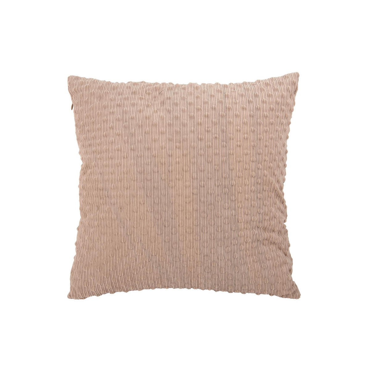 KISSEN Lazo Braun 45/45/15 cm - Altrosa, Kunststoff/Textil (45/45cm) - Present Time