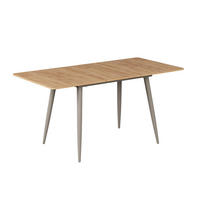 JEDÁLENSKÝ STÔL Beaver Goldkraft Dub/zelená 120 x 80 cm Rozšíriteľný - dub medový/sivobéžová, kompozitné drevo (80/120/75cm) - Vicco