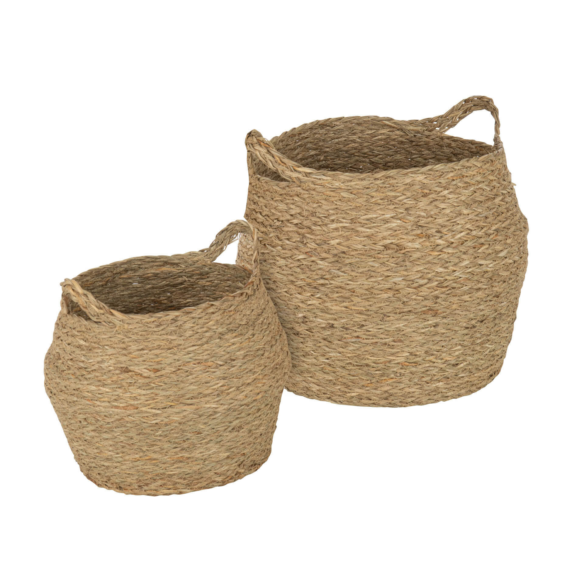 Mobili Rebecca Aufbewahrungskörbe Hellbraun 35 cm