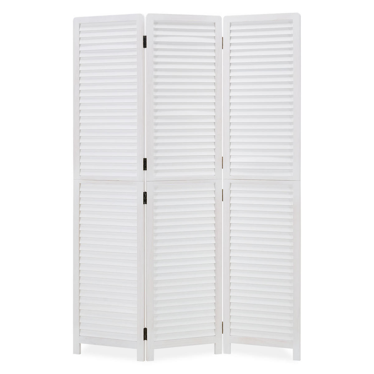 PARAVENT 120/170 cm Weiß - Weiß, Holz (120/170/2cm) - Homestyle4u