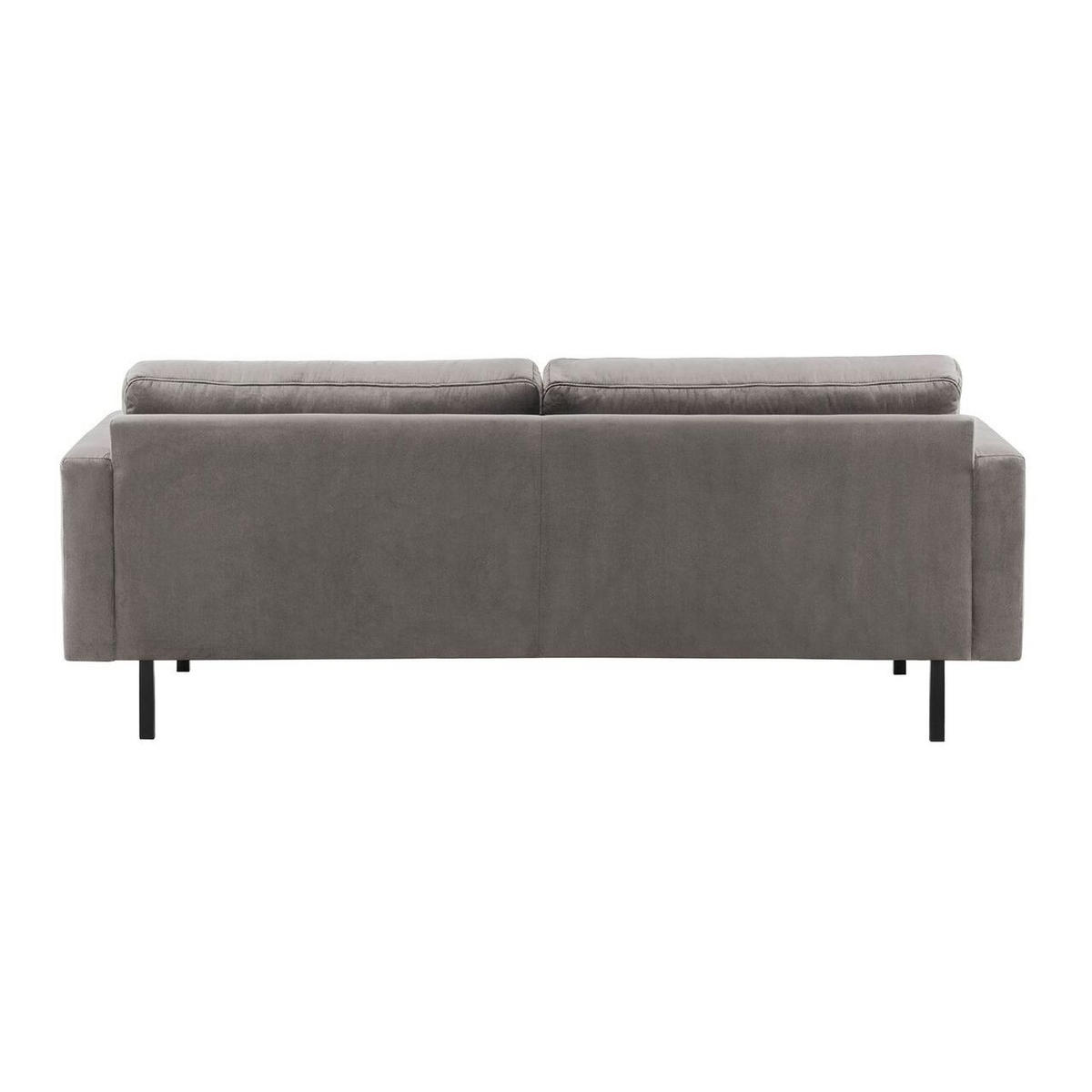 DREISITZER-SOFA Lioni-Kronos 15 - Graubraun, Holz/Textil (200/84/94cm)