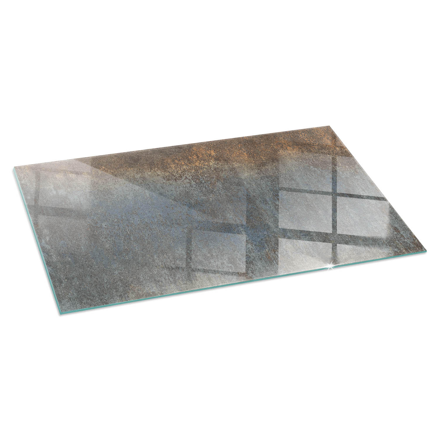 ArtPrintCave Glasplatte Braun 120x60x0.4 cm