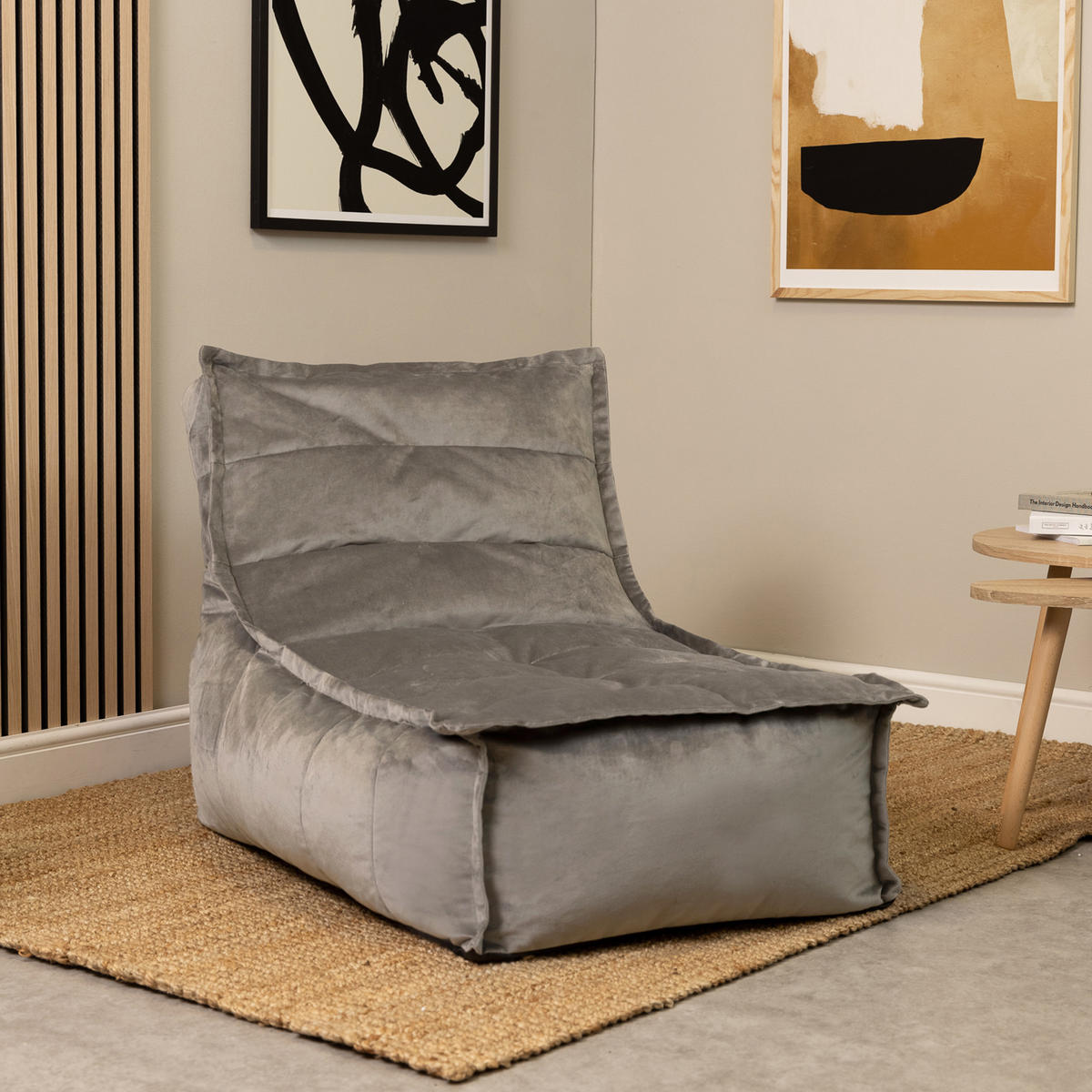SITZSACK Sofa Dolce, 2-er Set - Grau, Kunststoff (158/68/90cm) - icon