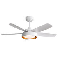 DECKENVENTILATOR DE-16285 42 Zoll mit 22W LED & Fernbedienung Weiß - Weiß, Kunststoff (106.6/106.6/35.5cm) - ComfortXL