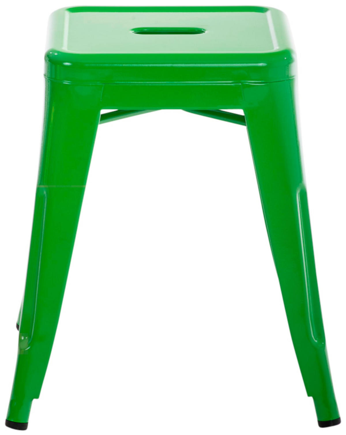 SITZHOCKER 4er Set Arvida grün - Grün, Metall (40/46/40cm) - TPFLiving