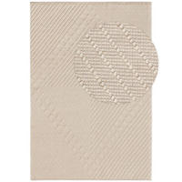 TEPPICH Jasper Cream 200x300 cm - Creme, Textil (200/300cm) - benuta Pure