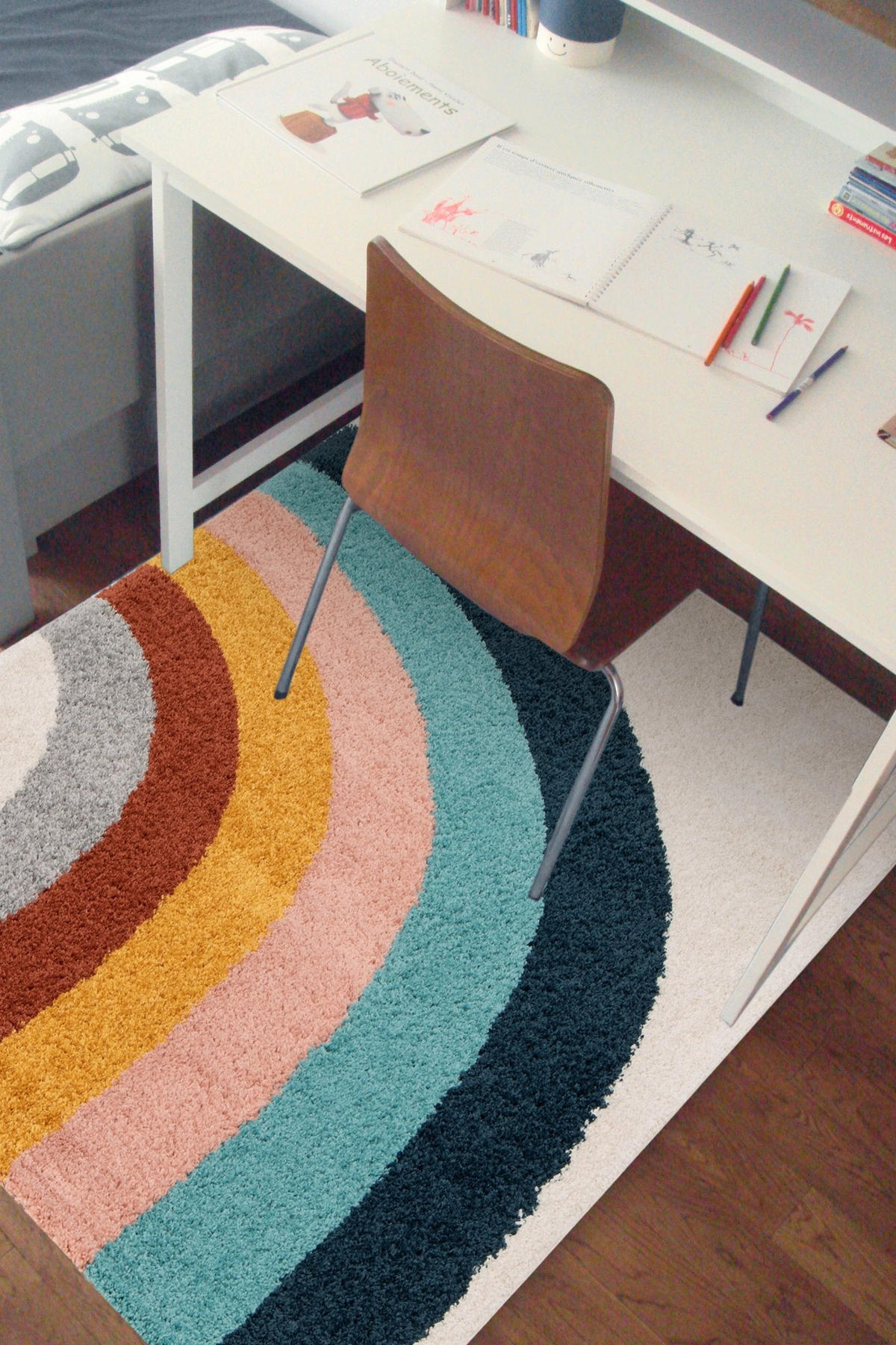 KINDERTEPPICH weich bequem blau - Blau, Textil (120/170cm) - AFK Living