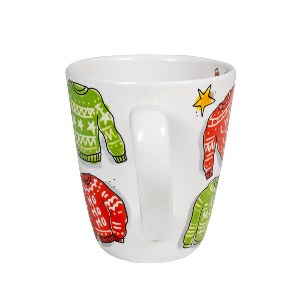 BECHER Holly Jolly Pullover in Bunt - 350 ml - Multicolor, Keramik (0.35L) - Blond Amsterdam