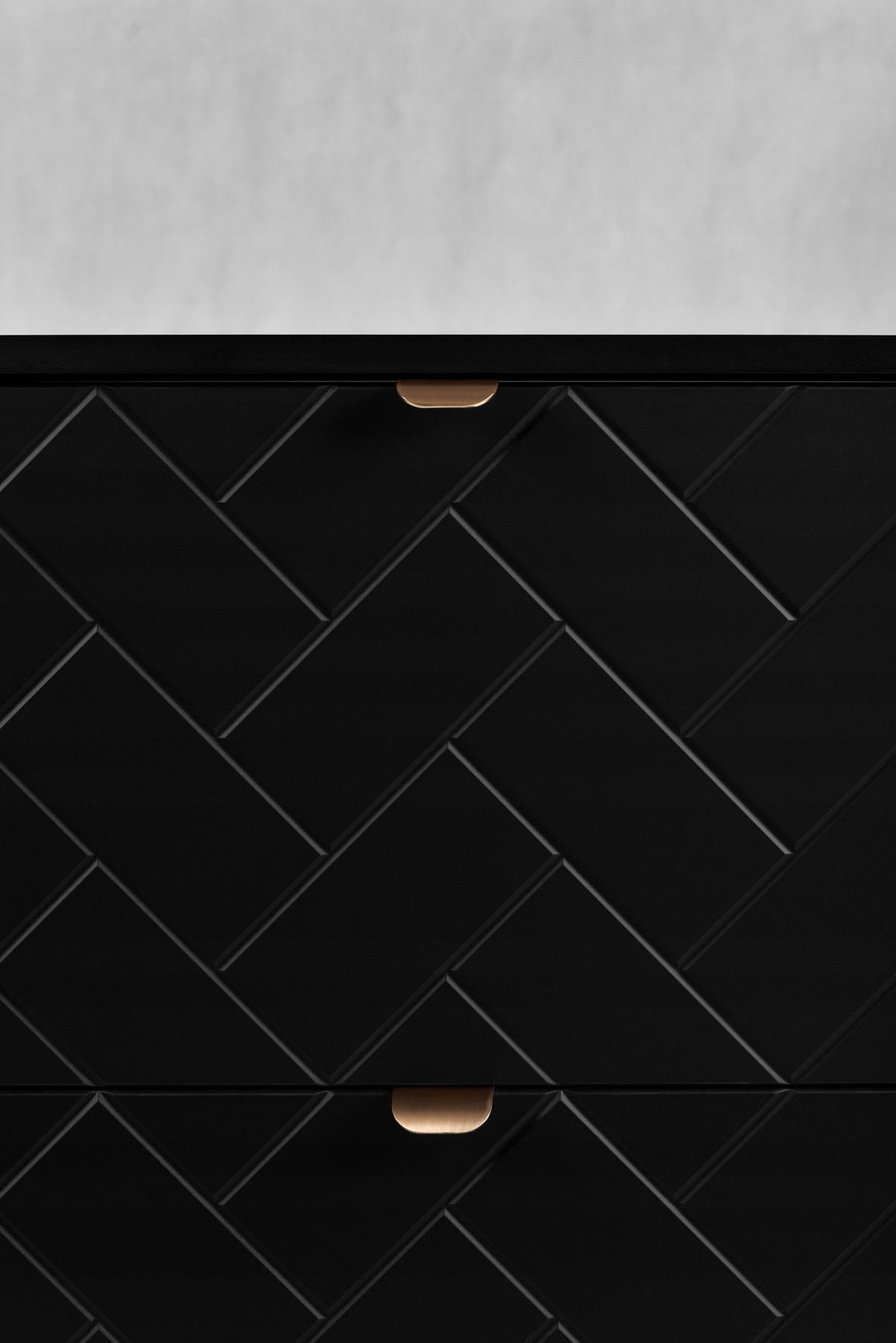 WASCHBECKUNTERSCHRANK Schwarz Matt 60/46/60 cm - Schwarz, Holzwerkstoff (60/60.7/46cm) - Rodan