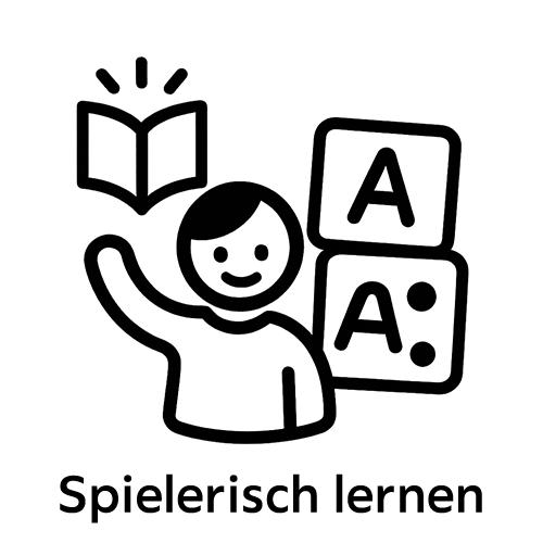Pictogram "Spielerisch lernen"