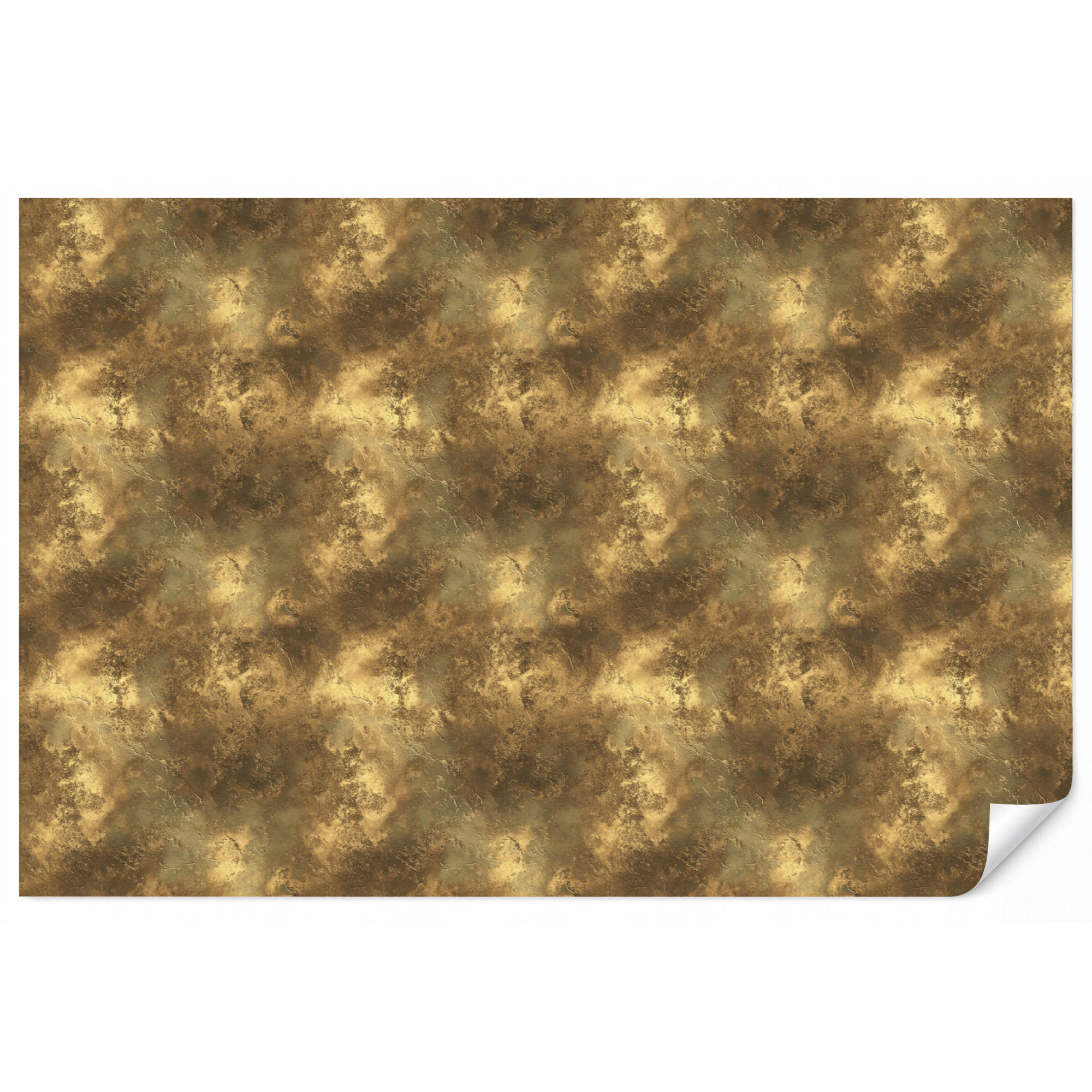 OnlyWow Tapete Messing 450x300 cm