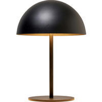 LED-TISCHLAMPE Pilzform dimmbar Metall Ø18x28xcm Schwarz - Schwarz, Metall (18/18/28cm) - Northpoint