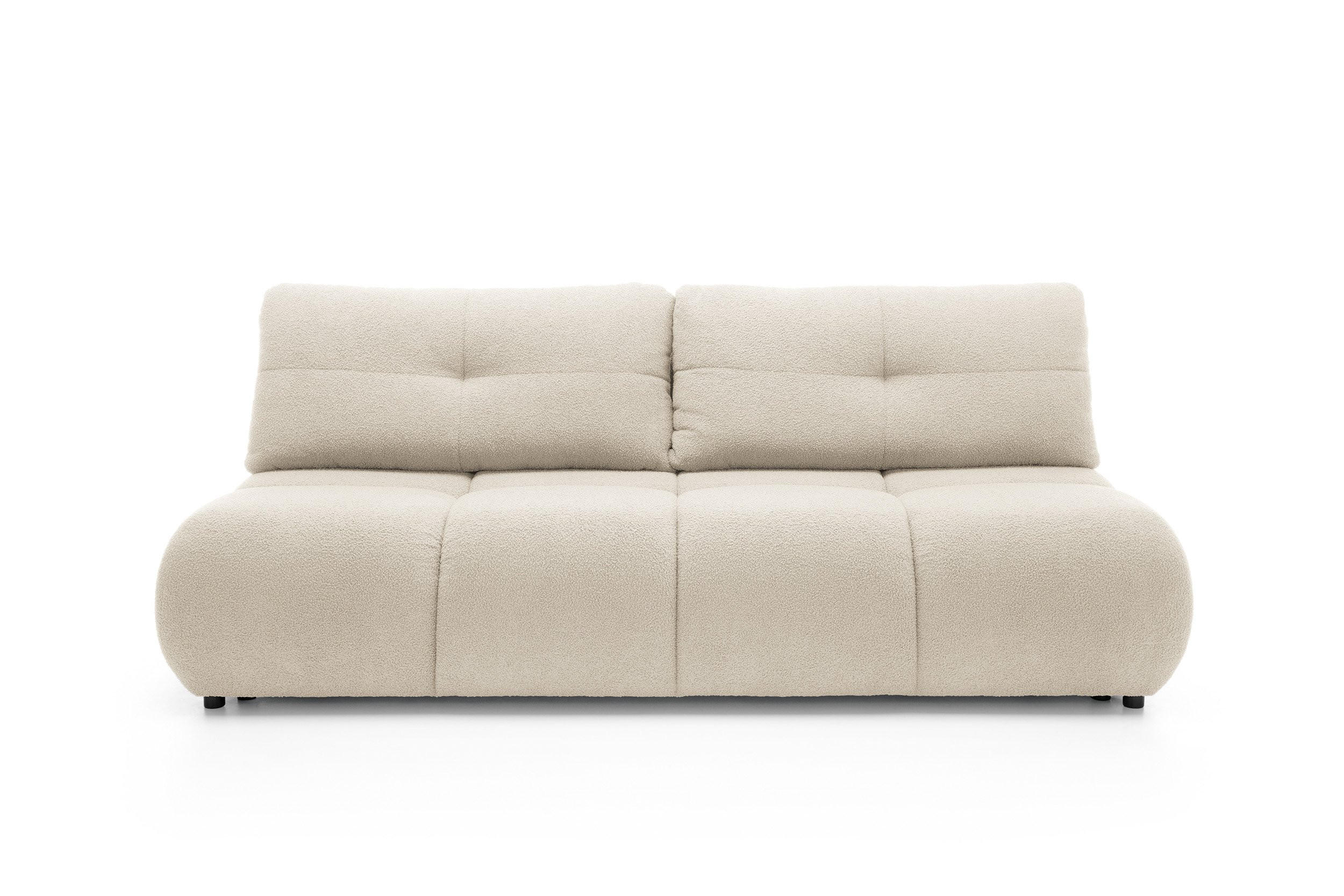 Masseno Bettsofa Beige 214x89x104 cm