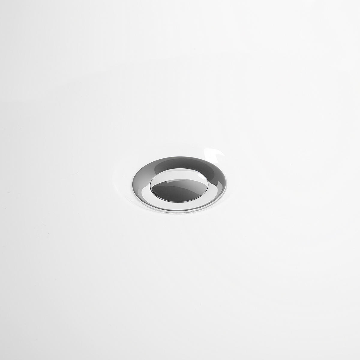 BADEWANNE FREISTEHEND 77x170x61 cm weiß Tesoro - Weiß, Kunststoff (77/61/170cm) - Beliani