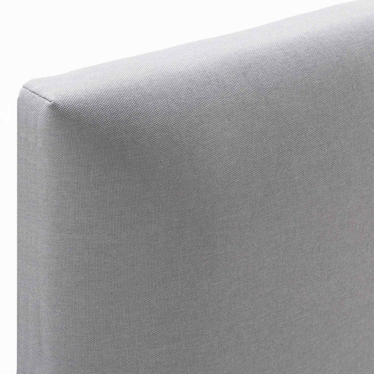 POLSTERBETT 90x190 cm Lauren, Hellgrau - Hellgrau, Textil (90/190cm) - VS Venta-stock