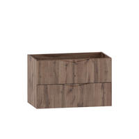 WASCHTISCHUNTERSCHRANK 80cm Tao Holz - Braun, Holzwerkstoff (80/50/46.5cm) - Petits-meubles