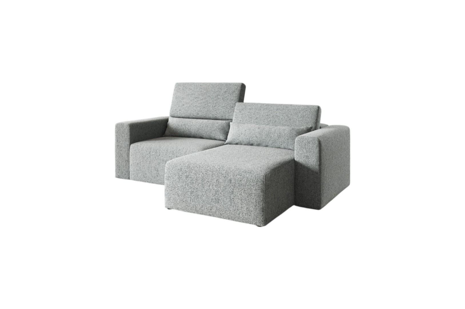 ECKSOFA Modular Premium Grau - Schwarz/Grau, Holz/Holzwerkstoff (225/172cm) - Furnisell