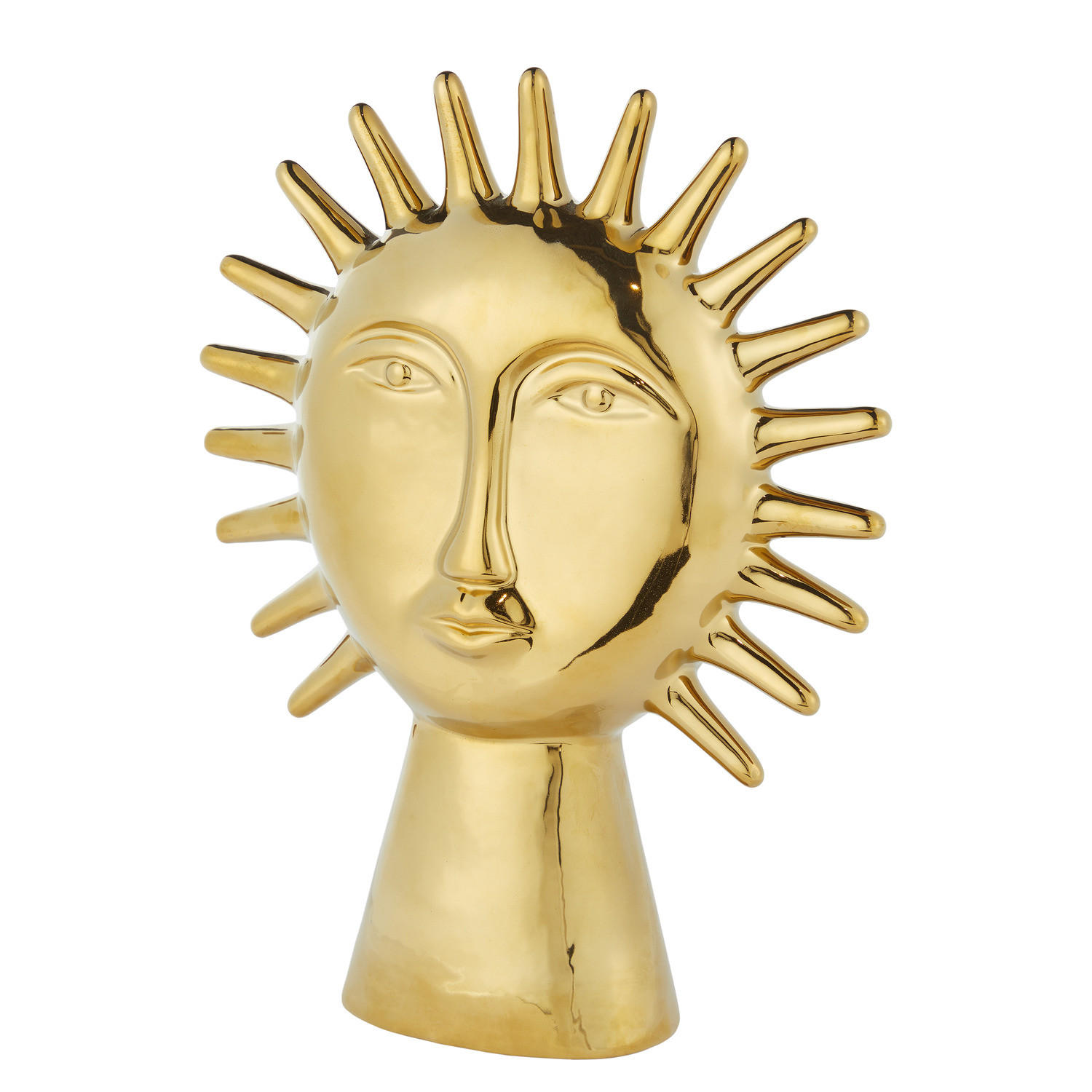 DEKO-OBJEKT Phenomenon - Goldfarben, Keramik (8/30/26cm) - Butlers