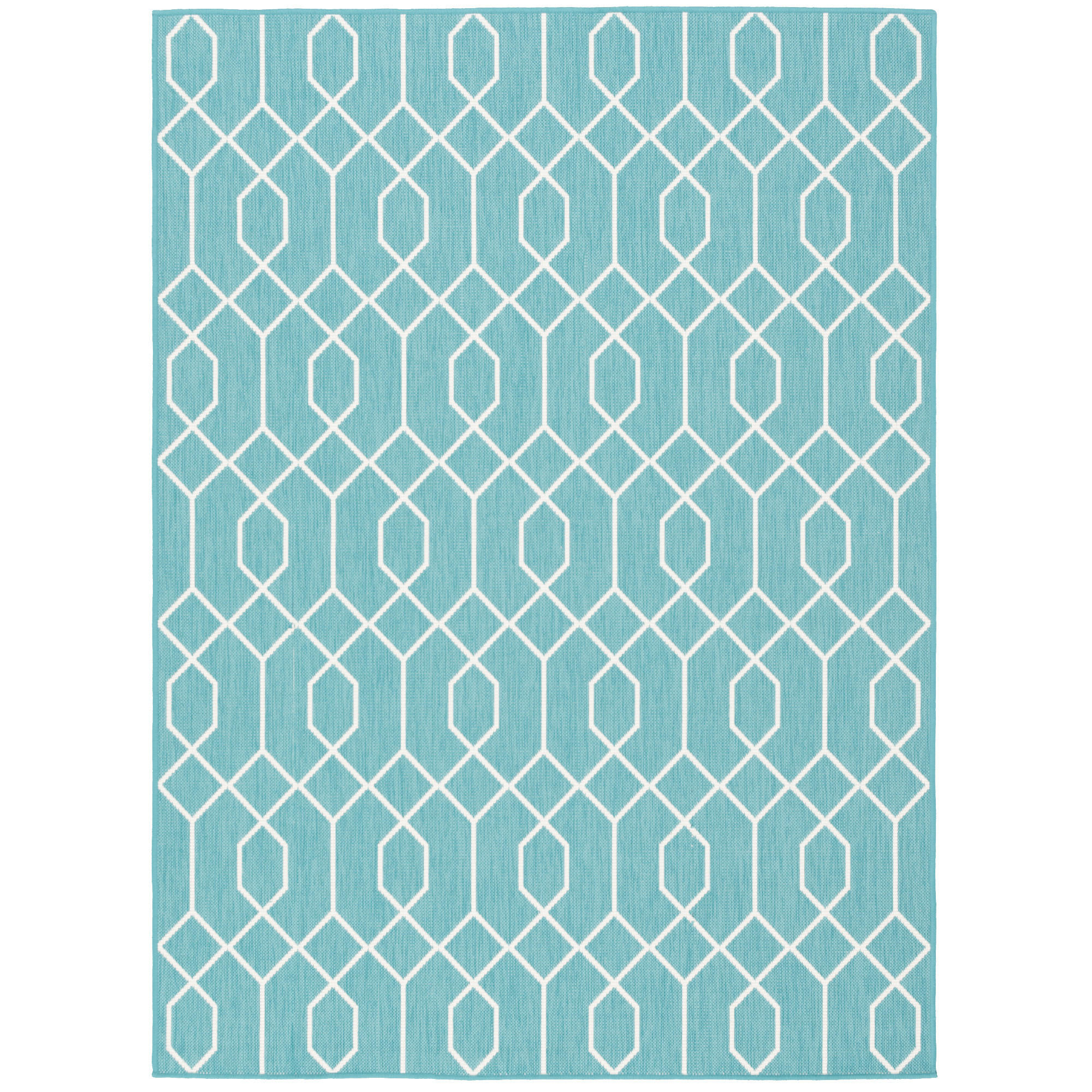 IN- UND OUTDOOR TEPPICH BEIDSEITIG CAPE COD TREND - Mintgrün, Textil (160/220cm) - Pergamon