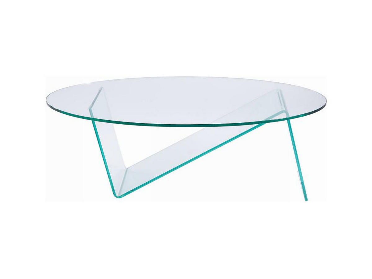 COUCHTISCH - Sicherheitsglas - Transparent - ELOWEN - Transparent, Glas (120/70/41cm) - Vente-Unique