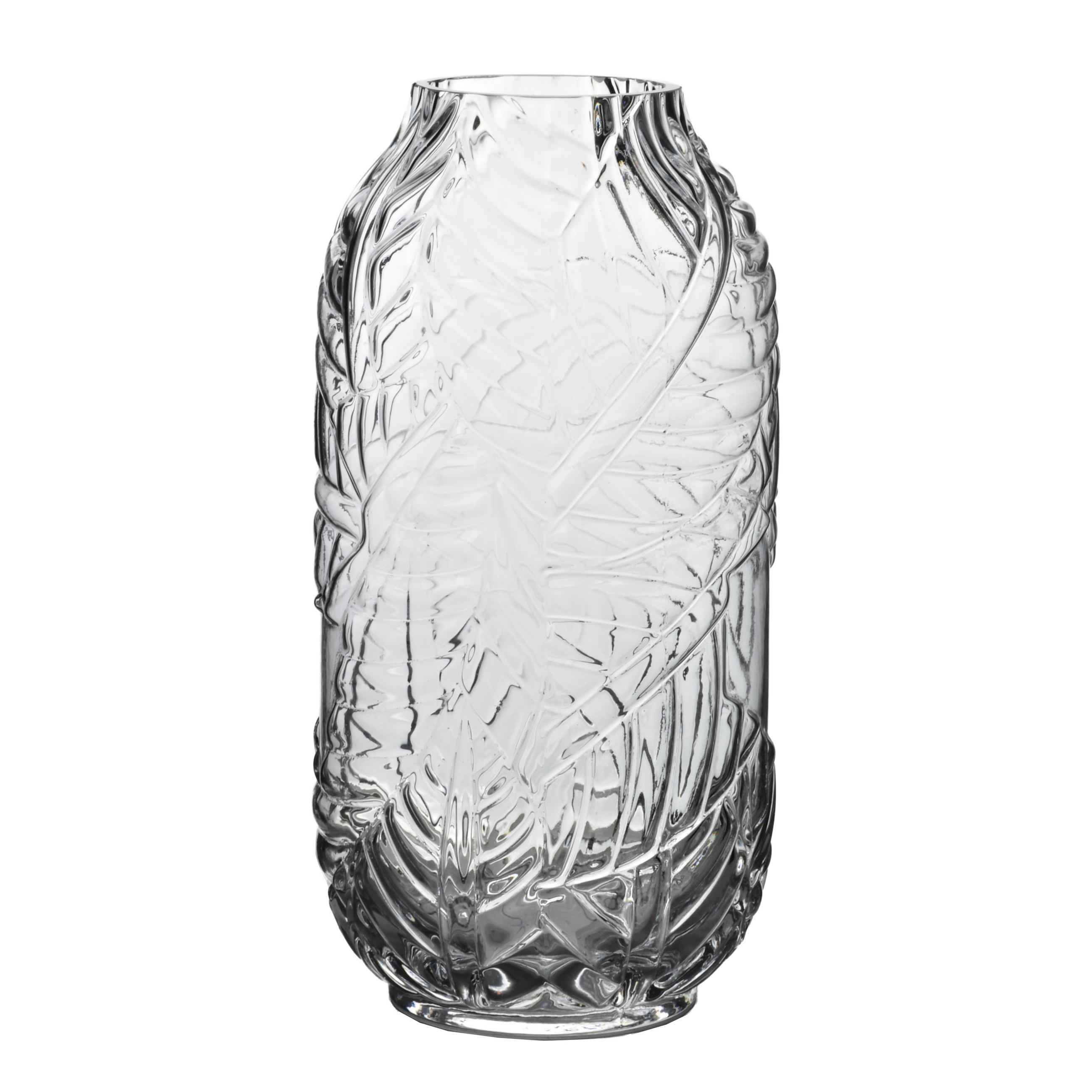 VASE Serenite Transparent 14x8xh29,5 cm Glas - Transparent, Glas (29.5cm) - Mondex
