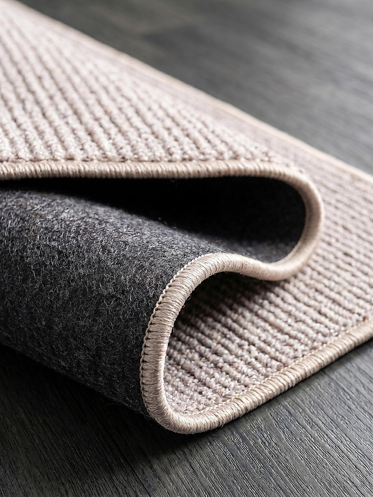 TEPPICH Niederflor Uni COLFOSCO Polypropylen Beige 133 x 133 cm - Beige, Textil (240/340cm) - KADIMA DESIGN