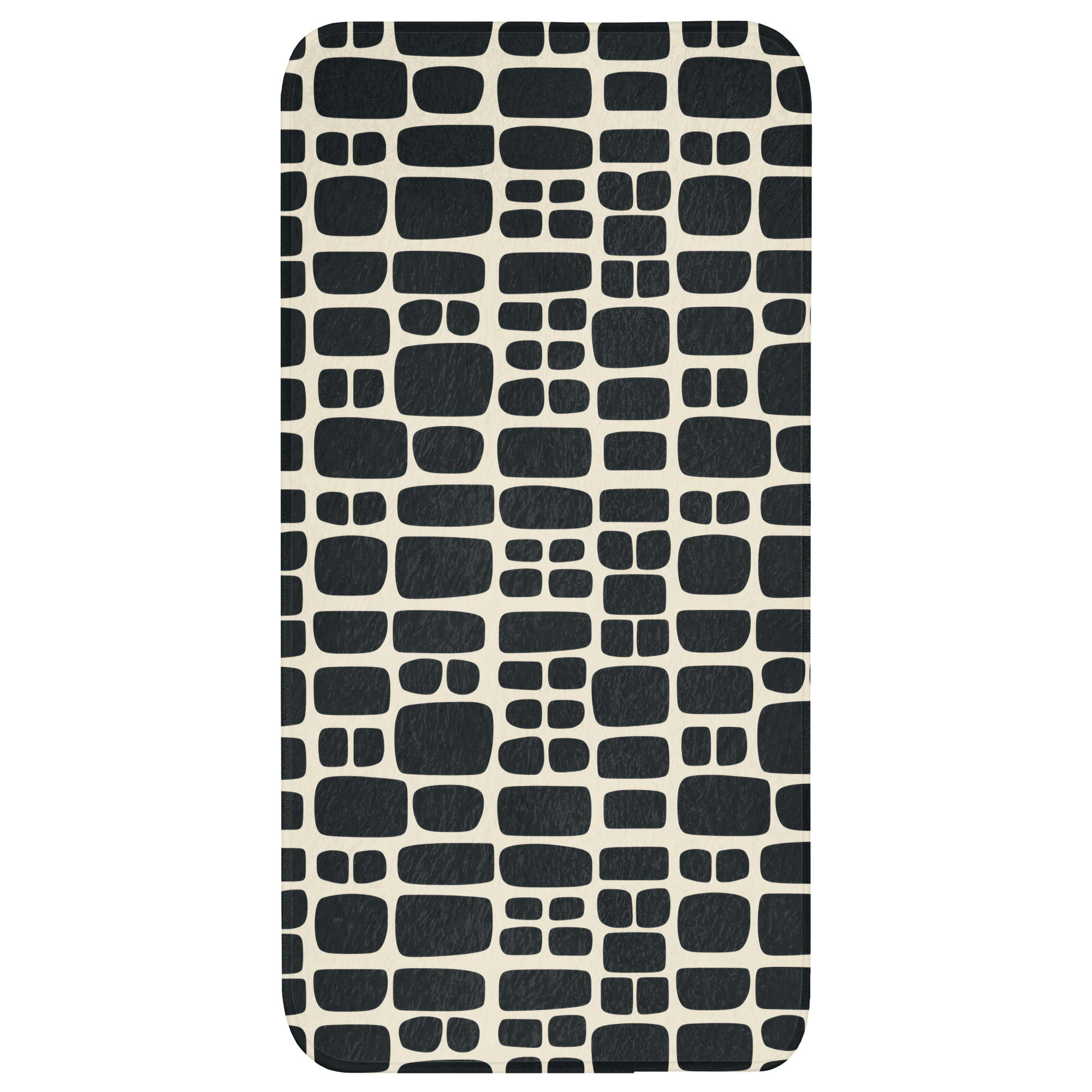 TEPIH ZA KUPAONICU Blokovi 60x120 cm - antracit, tekstil/plastika (60/120cm) - OnlyWow