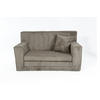KINDERSOFA aus Kuschel-Cord in Braun - Braun, Textil (83/47/43cm) - Fortisline