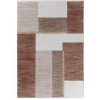 TEPPICH modern Flachgewebe MORY Rot 160 x 240 cm - Rot, Textil (160/240cm) - Novatrend
