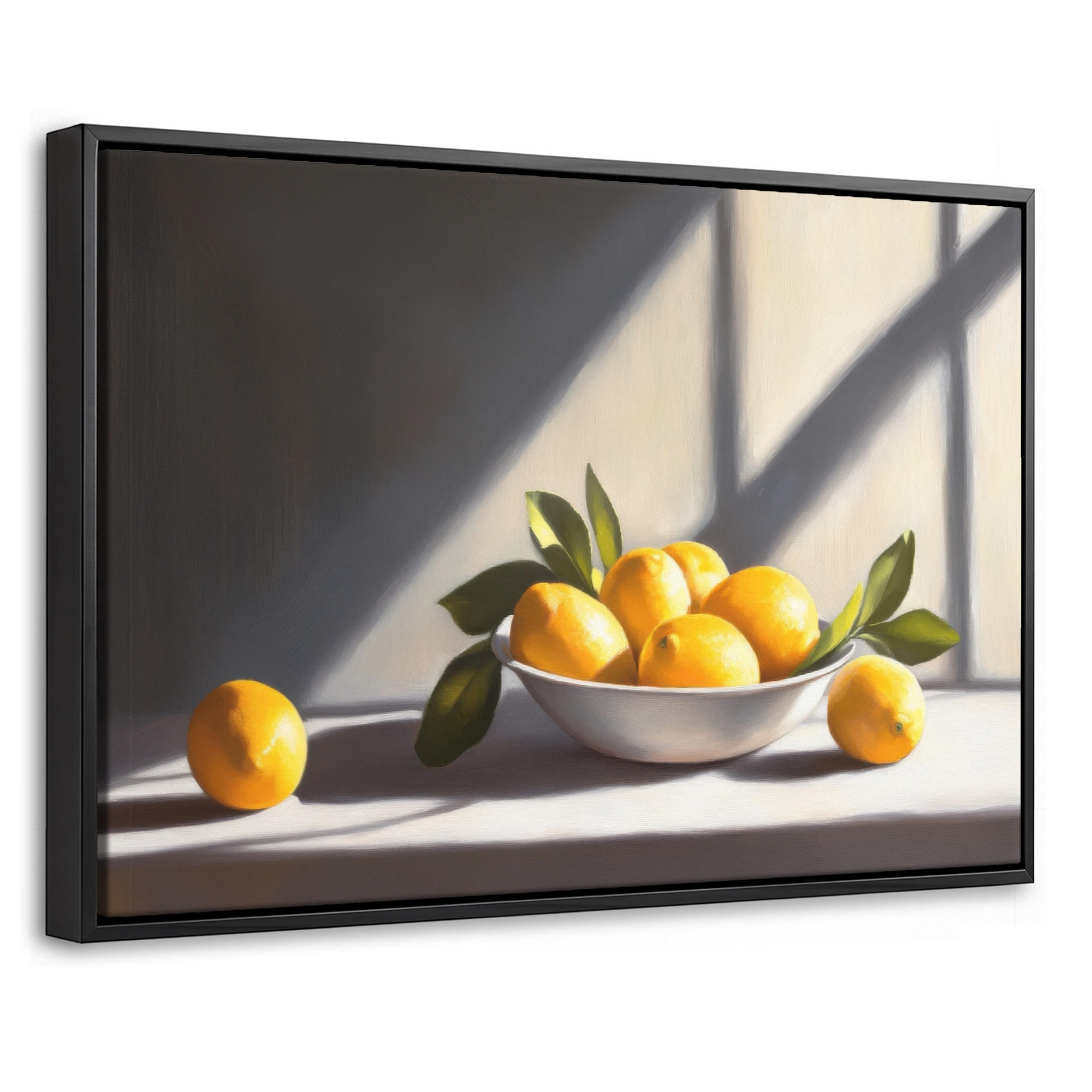 MuchoWow Leinwand Gelb 60x40 cm
