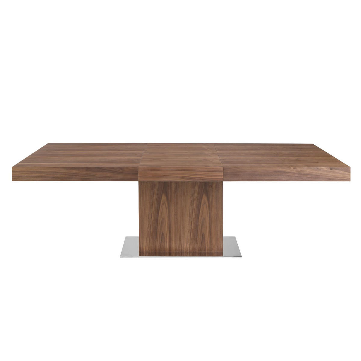 ESSTISCH Ausziehbarer Esstisch Rechteckig Walnuss 180/100/75 cm - Walnussfarben, Holz (100/180/75cm) - ANGEL CERDA