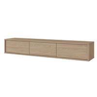 TV-LOWBOARD Moddern Eiche 180/32/36 cm - Beige, Holzwerkstoff (180/32/36cm) - Selsey