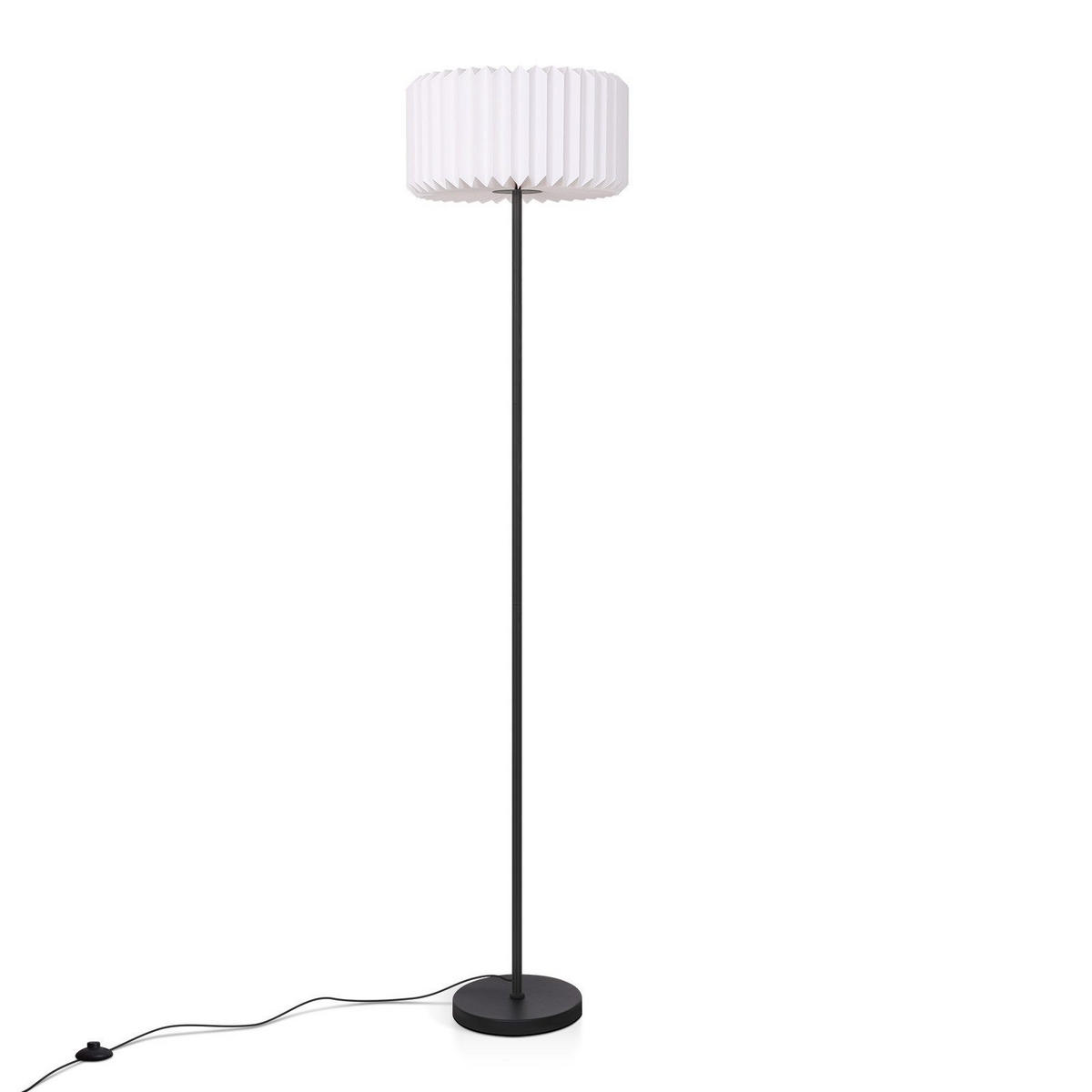 LED STEHLAMPE FRANZ II 35/35/152 cm - Weiß, Metall (35/35/152cm) - Nettlife