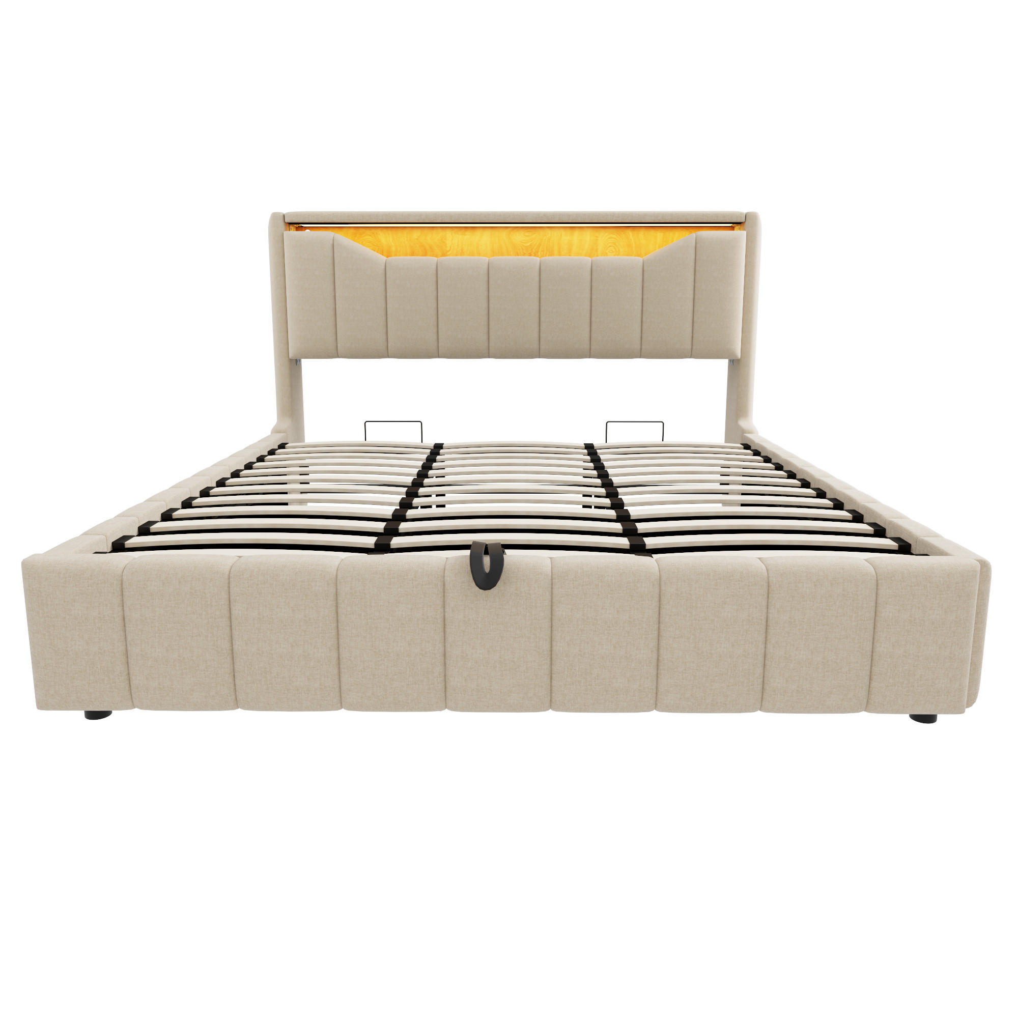 XXXLutz Polsterbett Beige