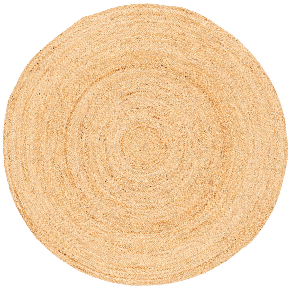 NATURFASER TEPPICH JUTE SALSA NATUR RUND - Beige, Textil (120/120cm) - Pergamon