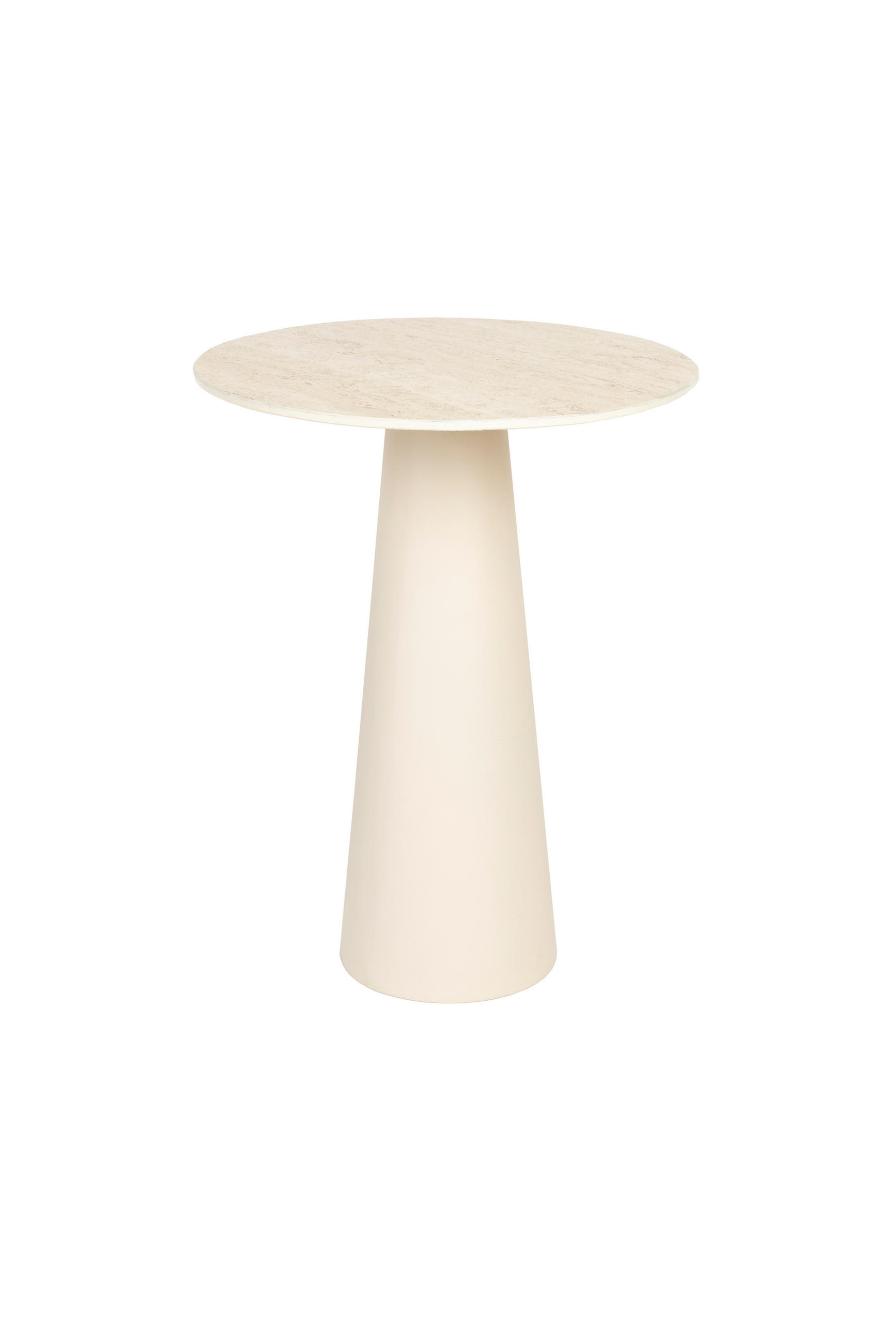 BEISTELLTISCH Joya - Beige - 40/40/52 cm - Beige, Metall (40/40/52cm)